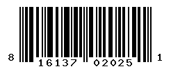 UPC barcode number 816137020251