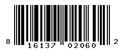 upc 816137020602 barcode image