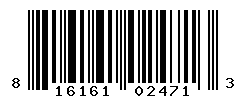 UPC barcode number 816161024713