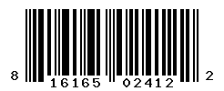 UPC barcode number 816165024122