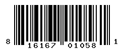 UPC barcode 816167010581