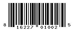 UPC barcode number 816227010025