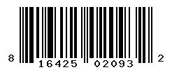 UPC barcode number 816425020932
