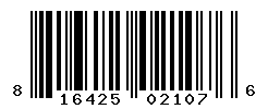 UPC barcode number 816425021076