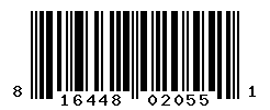 UPC barcode number 816448020551