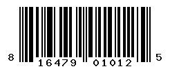 UPC barcode number 816479010125