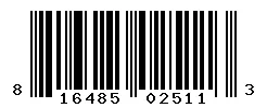 UPC barcode 816485025113