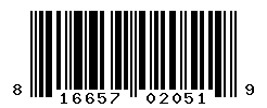 UPC barcode number 816657020519
