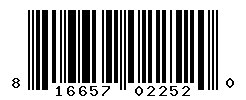 UPC barcode number 816657022520