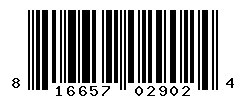 UPC barcode number 816657029024