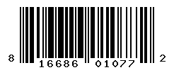 UPC barcode number 816686010772