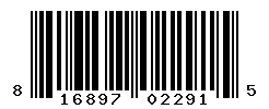 UPC barcode number 816897022915