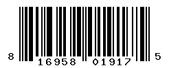 UPC barcode number 816958019175
