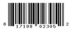 UPC barcode number 817198023052