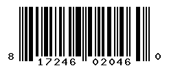 UPC barcode number 817246020460