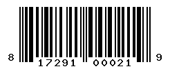 UPC barcode number 817291000219