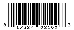 UPC barcode number 817327021003