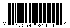 UPC barcode number 817354011244