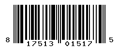 UPC barcode number 817513015175