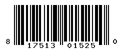 UPC barcode number 817513015250