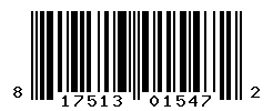 UPC barcode number 817513015472