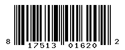 UPC barcode number 817513016202