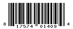 UPC barcode number 817574014094