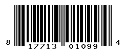 UPC barcode number 817713010994