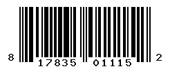 UPC barcode number 817835011152