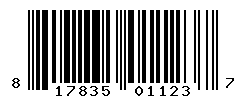UPC barcode number 817835011237