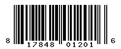 UPC barcode 817848012016