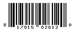 UPC barcode number 817915026120