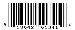 UPC barcode number 818042013410