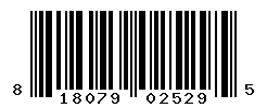 UPC barcode number 818079025295