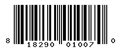 UPC barcode number 818290010070