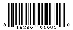 UPC barcode number 818290010650
