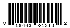 upc 818443013132 barcode image