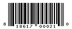 upc 818617000210 barcode image