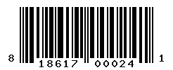 upc 818617000241 barcode image