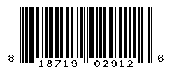 UPC barcode number 818719029126