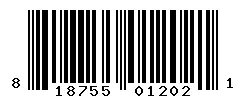 UPC 818755012021 barcode image