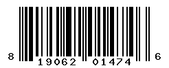 UPC barcode number 819062014746