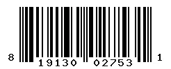 UPC barcode 819130027531