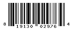 UPC barcode 819130029764