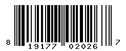 UPC barcode number 819177020267