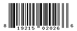 UPC barcode number 819215020266