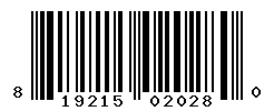 UPC barcode number 819215020280