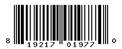 UPC barcode number 819217019770