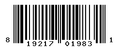 UPC barcode number 819217019831