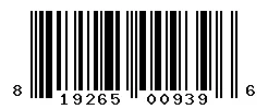 819265009396 barcode